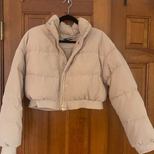 Cropped Puffer Jacket